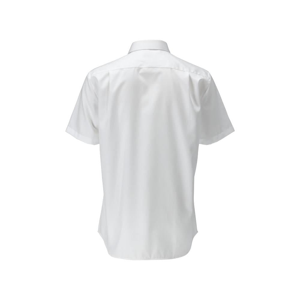 Chemise, manches courtes, coupe moderne