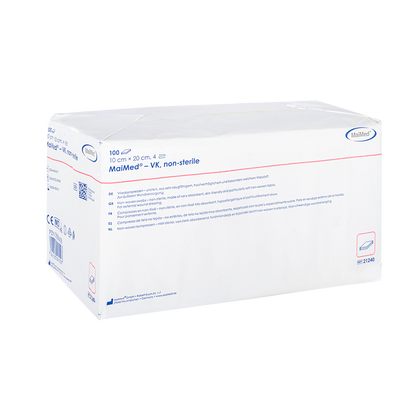 Compresses non stériles MaiMed-VK de 100 pièces/sac en papier