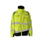 Veste avec inserts stretch Veste de travail Multisafe, haute visibilité jaune/noir-bleu