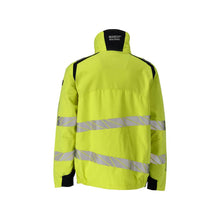 Veste avec inserts stretch Veste de travail Multisafe, haute visibilité jaune/noir-bleu