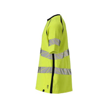 T-shirt coupe moderne T-shirt Multisafe, haute visibilité jaune/noir-bleu