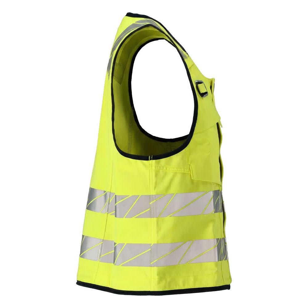 Gilet à outils Gilet à outils Multisafe, haute visibilité jaune/noir-bleu