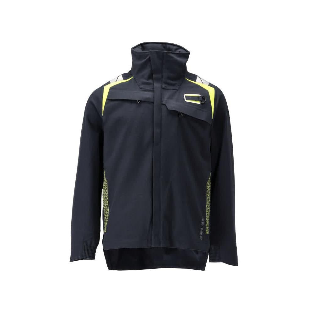 Veste Hard Shell Veste Multisafe, noir bleu/jaune haute visibilité