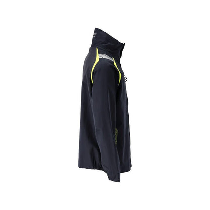 Veste avec inserts stretch Veste de travail Multisafe, noir bleu/jaune haute visibilité