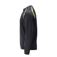 Sweat-shirt Modern Fit Sweat-shirt Multisafe, noir bleu/jaune haute visibilité