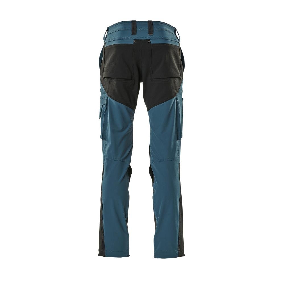 Pantalon fonctionnel, pantalon ULTIMATE STRETCH, pétrole foncé/noir
