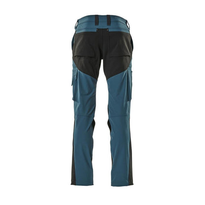 Pantalon fonctionnel, pantalon ULTIMATE STRETCH, pétrole foncé/noir