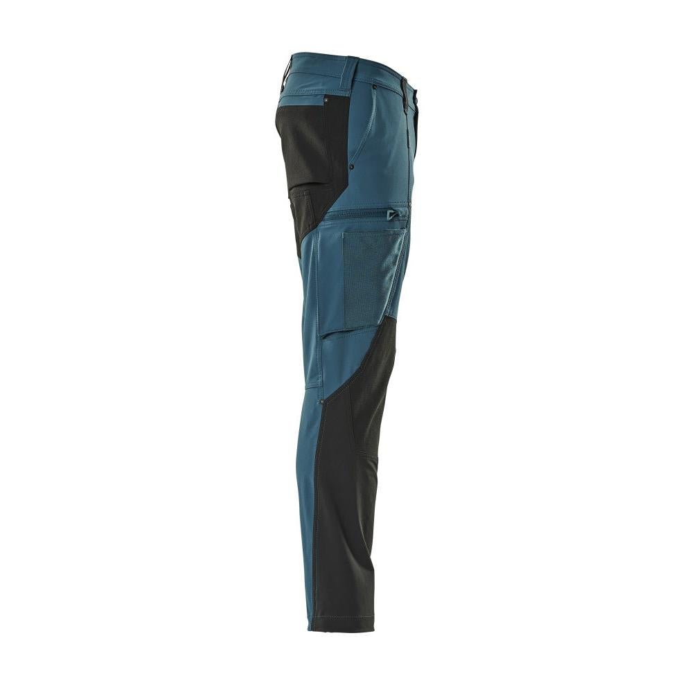 Pantalon fonctionnel, pantalon ULTIMATE STRETCH, pétrole foncé/noir