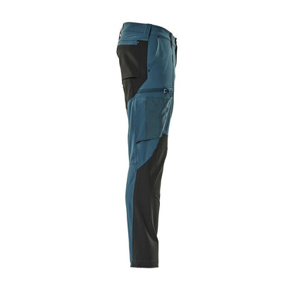 Pantalon fonctionnel, pantalon ULTIMATE STRETCH, pétrole foncé/noir