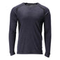 Maillot de corps fonctionnel, maillot de corps en laine Multisafe, noir-bleu
