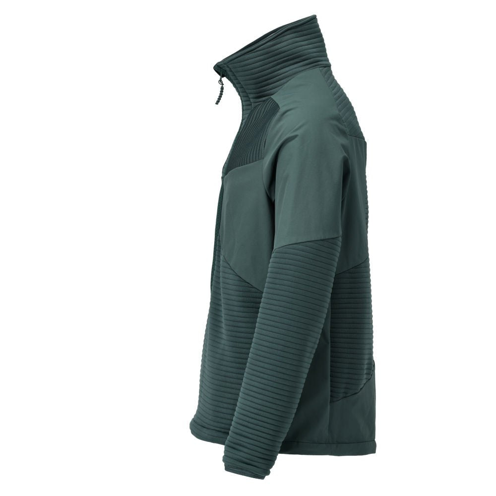 Pull polaire, zip court, doublure veste micropolaire