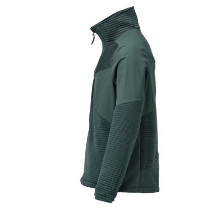 Pull polaire, zip court, doublure veste micropolaire