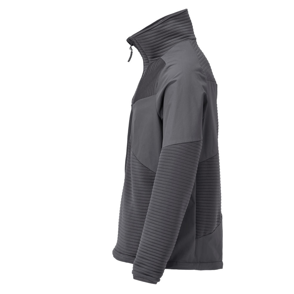 Pull polaire, zip court, doublure veste micropolaire