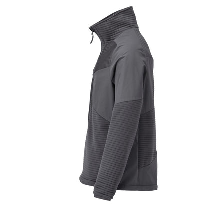 Pull polaire, zip court, doublure veste micropolaire
