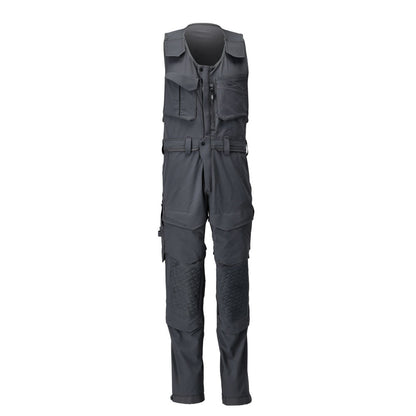 Pantalon combiné avec poches genoux, pantalon combiné stretch