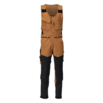 Pantalon combiné avec poches genoux, pantalon combiné stretch