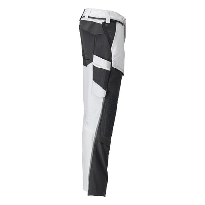 Pantalon avec poches genoux, pantalon de peintre