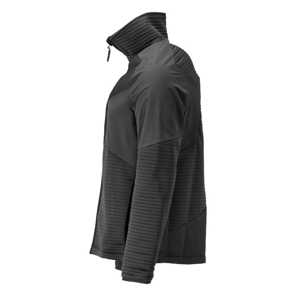 Pull polaire avec zip, doublure veste en micropolaire