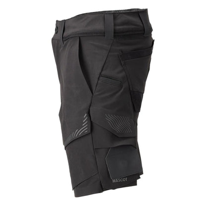 Short, stretch, short léger, noir