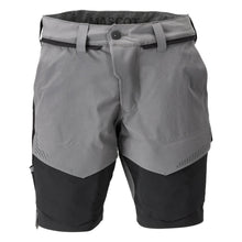 Short, stretch, short léger, gris anthracite/noir