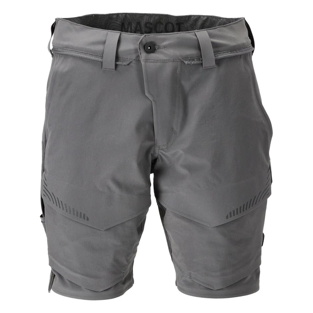 Short, stretch, short léger, gris anthracite