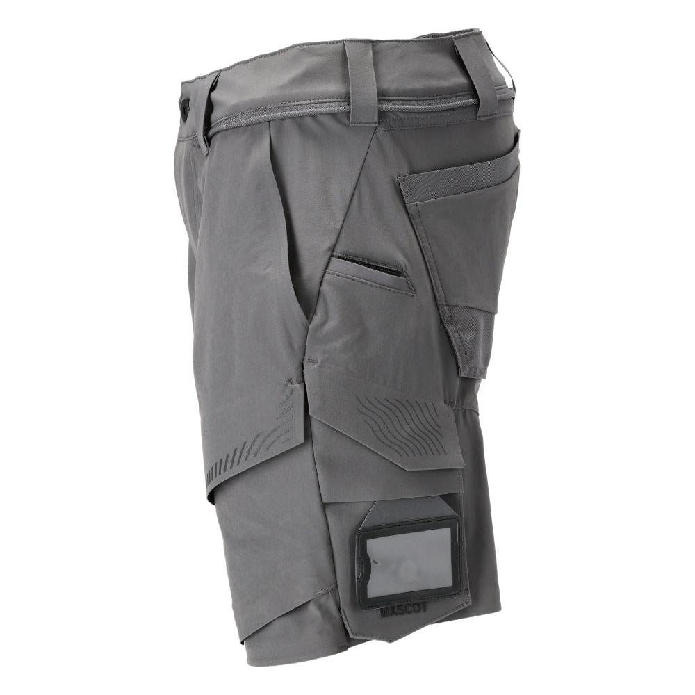 Short, stretch, short léger, gris anthracite