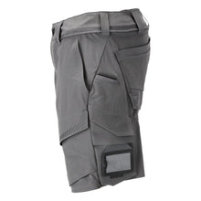 Short, stretch, short léger, gris anthracite