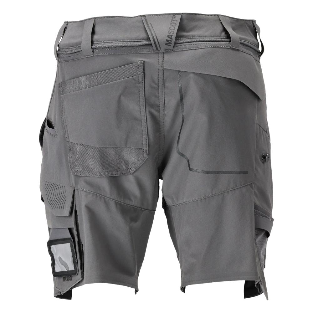 Short, stretch, short léger, gris anthracite