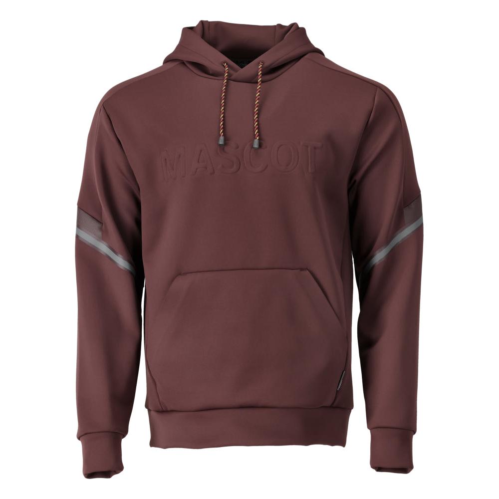 Sweat à capuche en polaire avec logo MASCOT