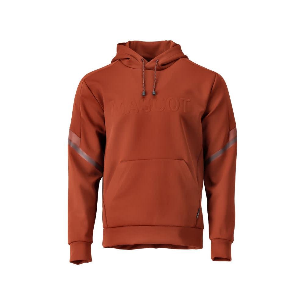 Sweat à capuche en polaire avec logo MASCOT