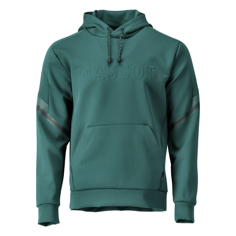 Sweat à capuche en polaire avec logo MASCOT
