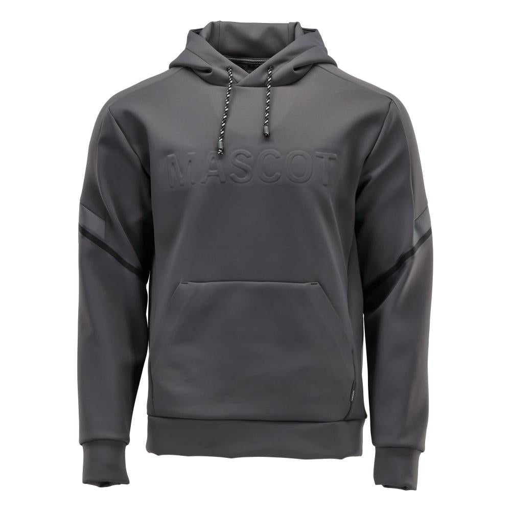 Sweat à capuche en polaire avec logo MASCOT