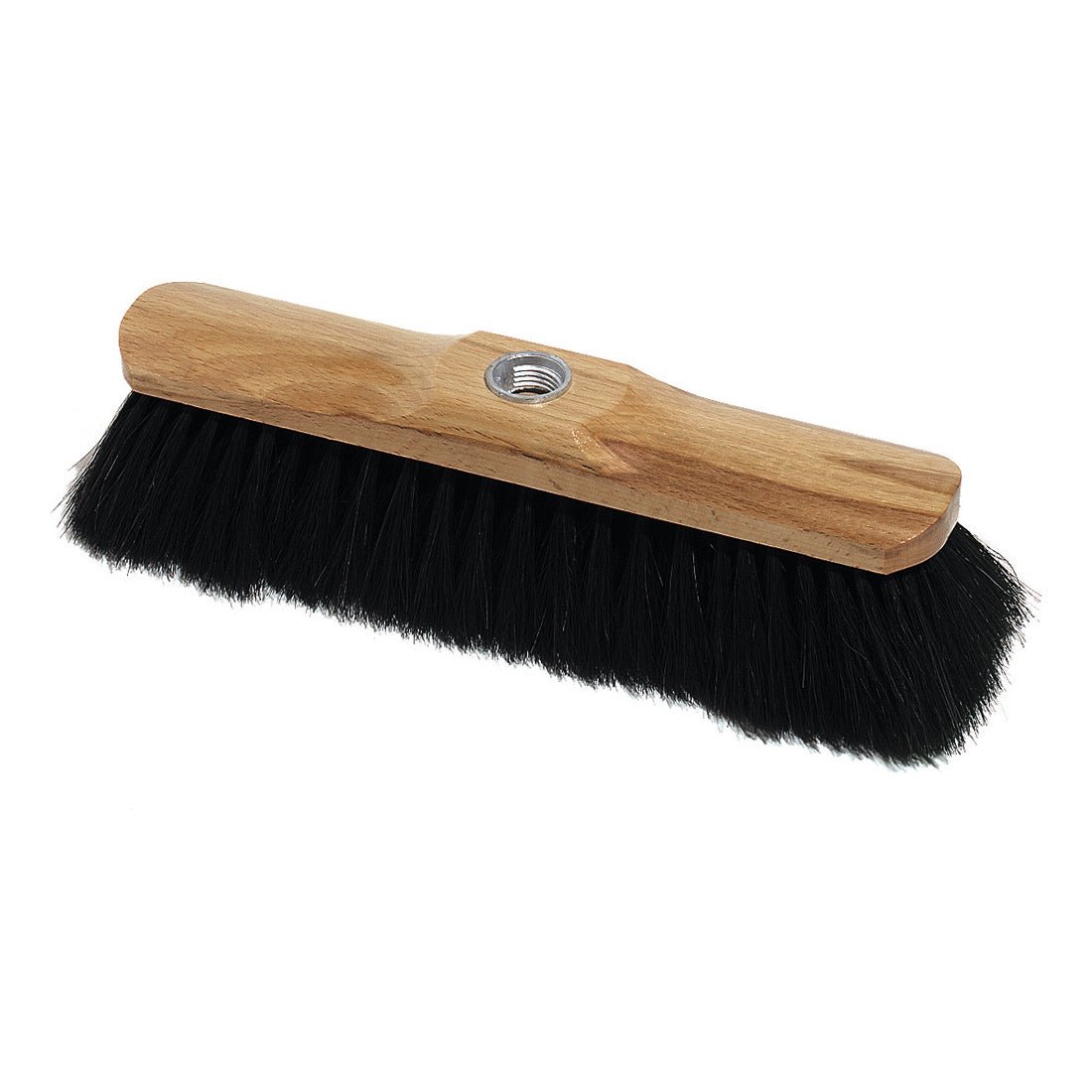 La balayette Nölle Profi 28 cm de Nölle Profi Brush Bürsten- & Pinseltechnik e.K. a des poils naturels et un trou fileté pour fixer le manche ; 1 pièce.