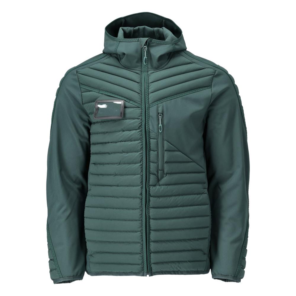 Veste à capuche, doublure légère, veste thermique