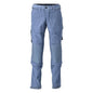 Pantalon, poches genoux, stretch, pantalon léger, bleu pierre