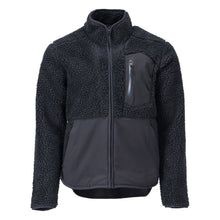 Veste en fourrure de fibre avec fermeture éclair Veste en fourrure de fibre