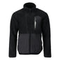 Veste en fourrure de fibre avec fermeture éclair Veste en fourrure de fibre