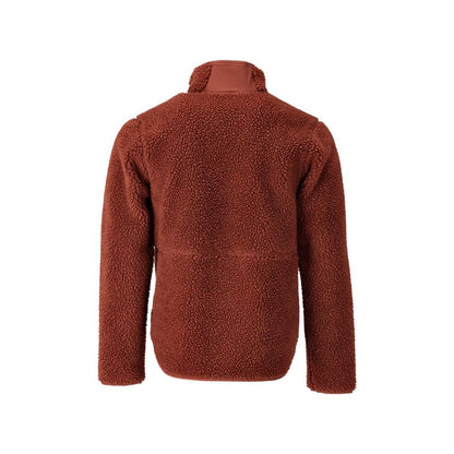Veste en fourrure de fibre avec fermeture éclair Veste en fourrure de fibre