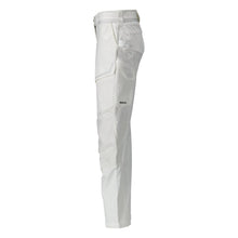 Pantalon avec poches genoux, pantalon femme, blanc