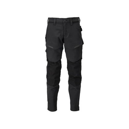 Pantalon avec poches genoux, pantalon ULTIMATE STRETCH, noir