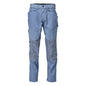 Pantalon avec poches genoux Pantalon, bleu pierre