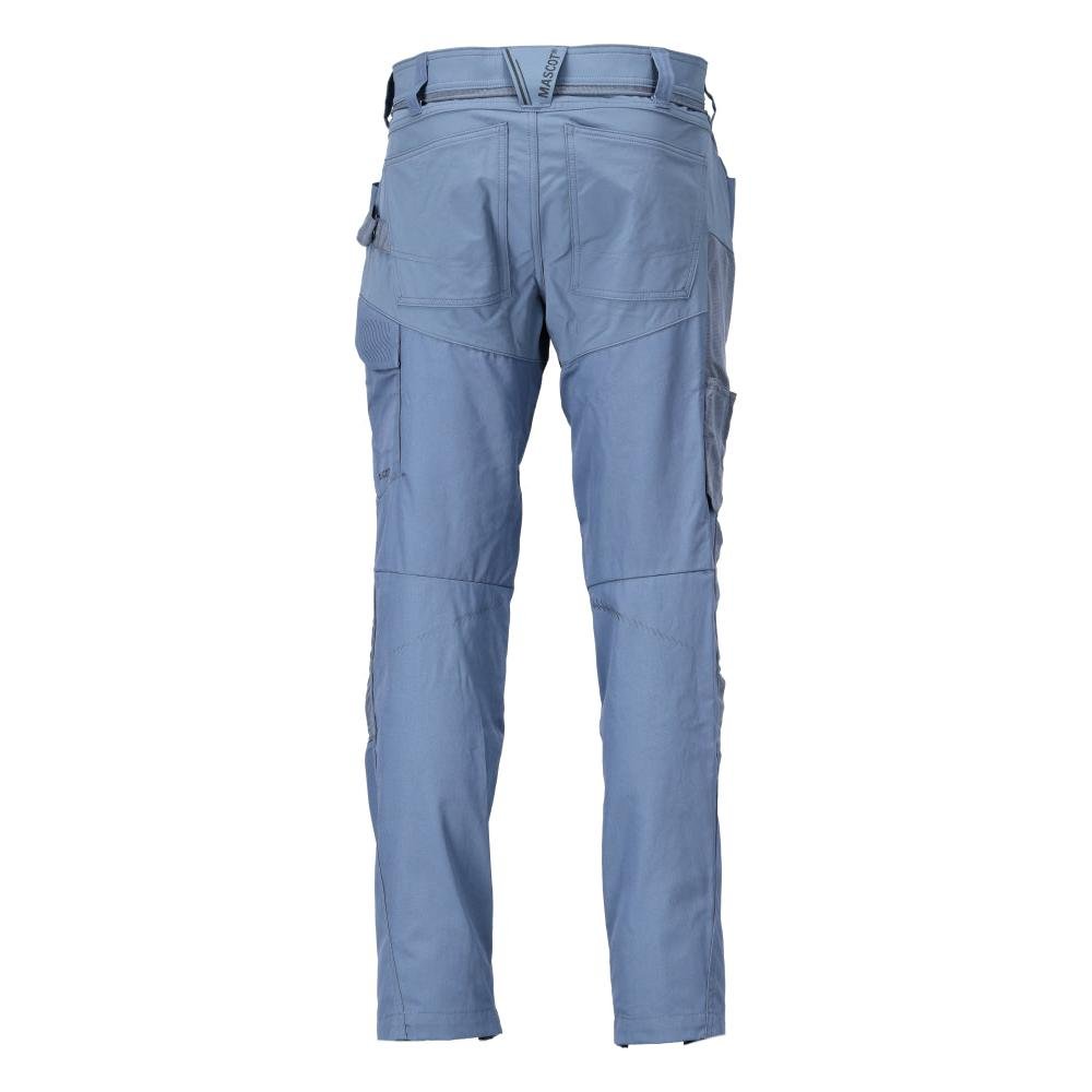 Pantalon avec poches genoux Pantalon, bleu pierre