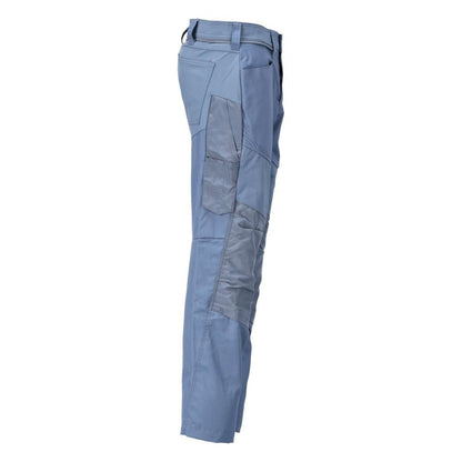 Pantalon avec poches genoux Pantalon, bleu pierre