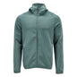 Pull polaire, capuche, veste micropolaire zippée, vert forêt clair