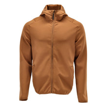 Pull polaire, capuche, veste micropolaire zippée, marron noisette