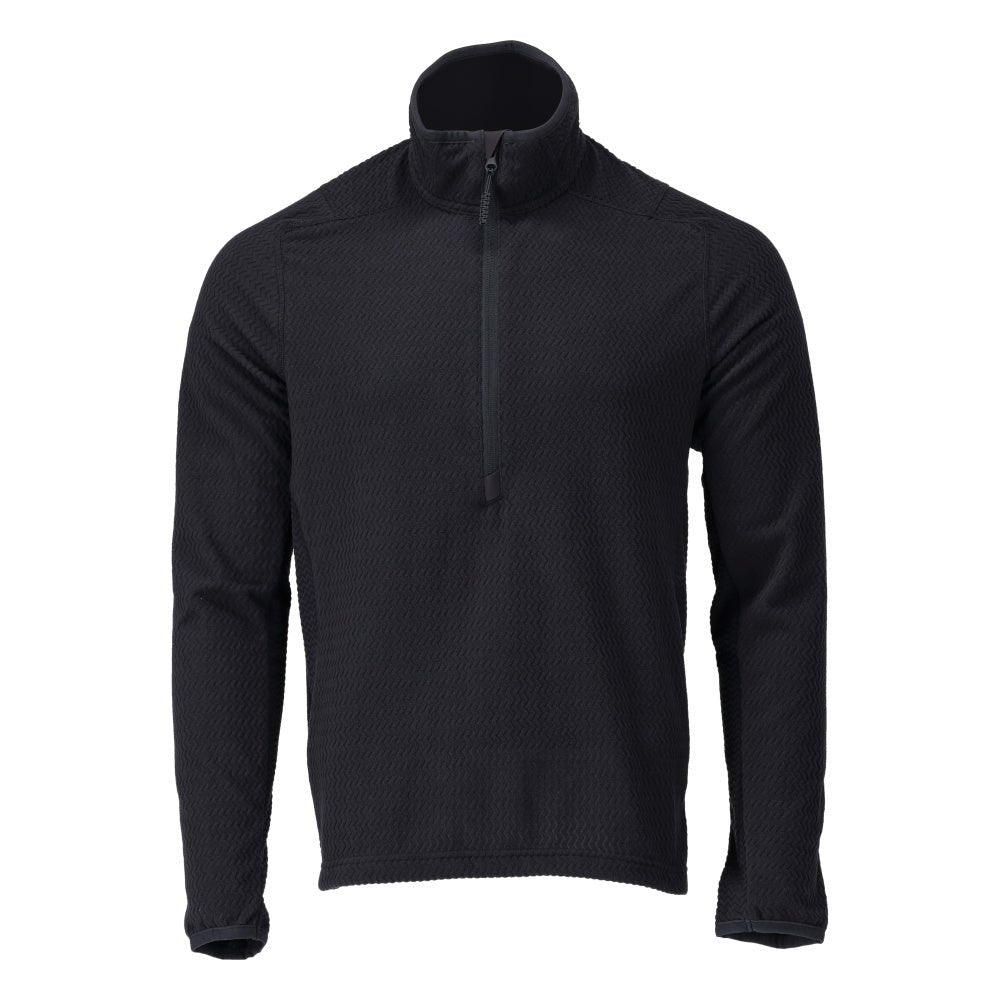 Pull en micropolaire avec veste courte en micropolaire à fermeture éclair