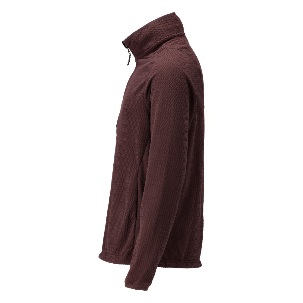Pull en micropolaire avec veste courte en micropolaire à fermeture éclair