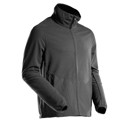 Pull micropolaire avec veste zippée en micropolaire