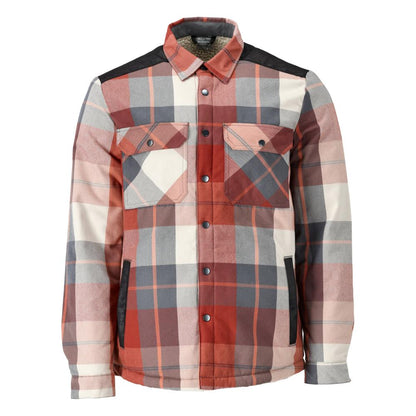 Chemise à carreaux, doublure en fourrure de fibre, chemise thermique