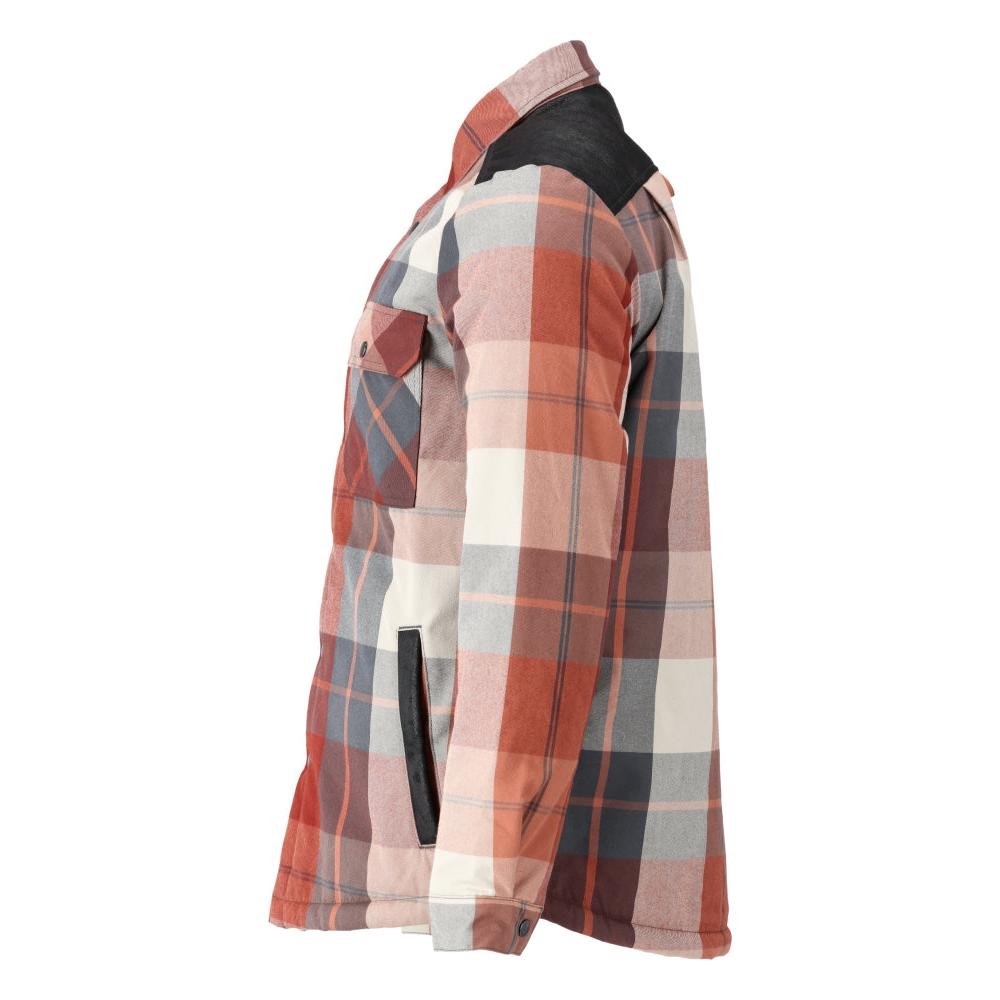 Chemise à carreaux, doublure en fourrure de fibre, chemise thermique